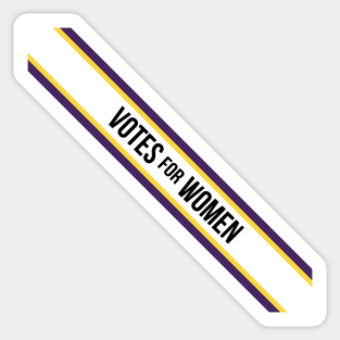 Votes for Women Sticker